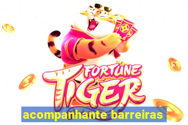 acompanhante barreiras